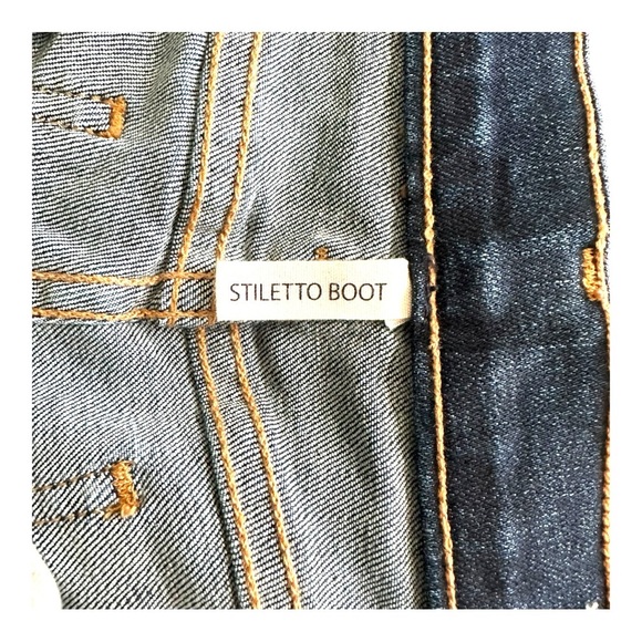 RAG & BONE | Stiletto Bootcut Jean in Wonderland Dark Wash Size 26 - Picture 7 of 12